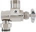 Thumbnail image #1 for Fisher Brass Add-On Faucet with 2-Part Swivel Spout and 4-Inch Riser
