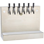 Thumbnail image #1 for Perlick Corporation 3775A8B Wall-Mount Air-Cooled 8-Faucet Draft Beer Dispenser