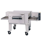 Thumbnail image #1 for Lincoln Foodservice Impinger Low Profile (1600 Series) 1600-1E Low-Profile Single-Stack Electric Conveyor Oven Package with Stand and Casters