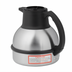 Thumbnail image #1 for BUNN 64 oz Thermal Coffee Carafe with Brew-Thru Lid, Stainless Steel Interior/Exterior, Black Lid