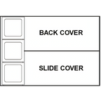 Thumbnail image #1 for Perlick Corporation Top Shelf BW3-36 36-Inch Underbar Bottle Well/Ice Chest Cover Assembly, 3-Bottle, Left-Side, Stainless Steel Sliding Cover