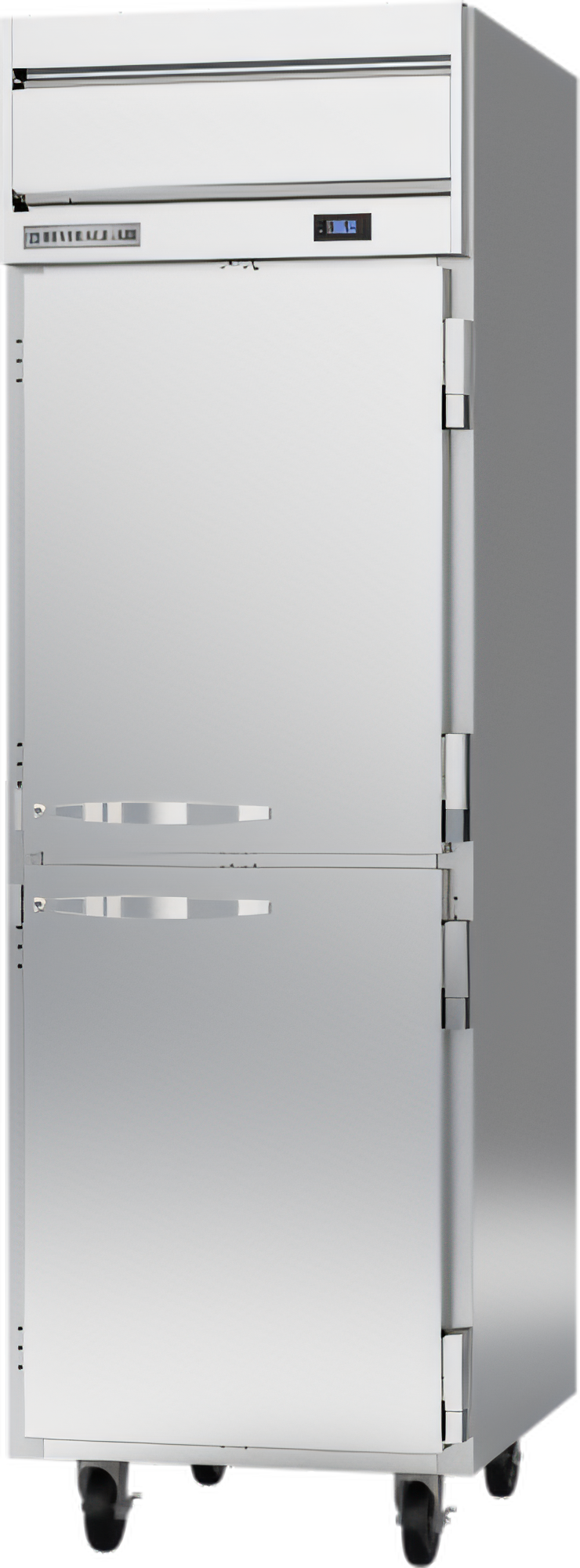 Product image #1 for Beverage-Air Horizon Series One-Section Half-Solid Door Top Mount Reach-In Refrigerator, 21.17 Cu. Ft.