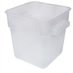 Thumbnail image #1 for Omcan USA 80205 18-Quart Square Food Storage Container, Polypropylene, Translucent, Container Only Case of 12