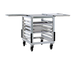 Thumbnail image #1 for New Age Mobile Aluminum Slicer/Mixer Stand with Pan Rack Base, 24-Pan Capacity