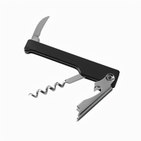 Deluxe Waiter's Corkscrew with Bottle Opener and Curved Knife
