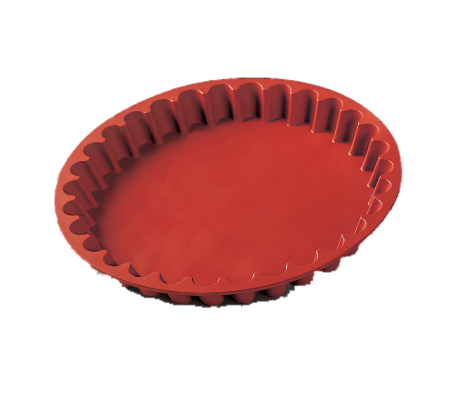 Product image #1 for Silikomart Uniflex Silicone Collection Flan Mold, 11-Inch Diameter x 1-1/4-Inch High