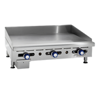 Thumbnail image #1 for Imperial (Middleby) IMGA-4828 48-Inch Countertop Gas Griddle, 4 Burners, Manual Controls, 3/4-Inch Smooth Polished Steel Plate