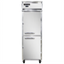 Thumbnail image #1 for Continental Refrigerator 1FNSAHD One-Section Standard Depth Reach-In Freezer with Half-Height Solid Doors