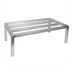 Thumbnail image #1 for Winco 20 x 36 x 12 Inch Tubular Welded Aluminum Dunnage Rack, 1800 lb. Capacity