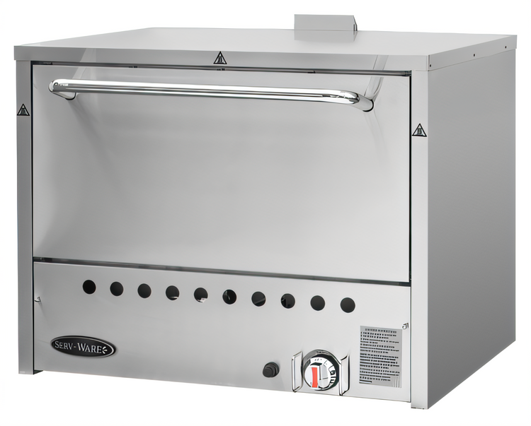 Product image #1 for Serv-Ware Two-Deck Countertop Liquid Propane Gas Pizza Oven