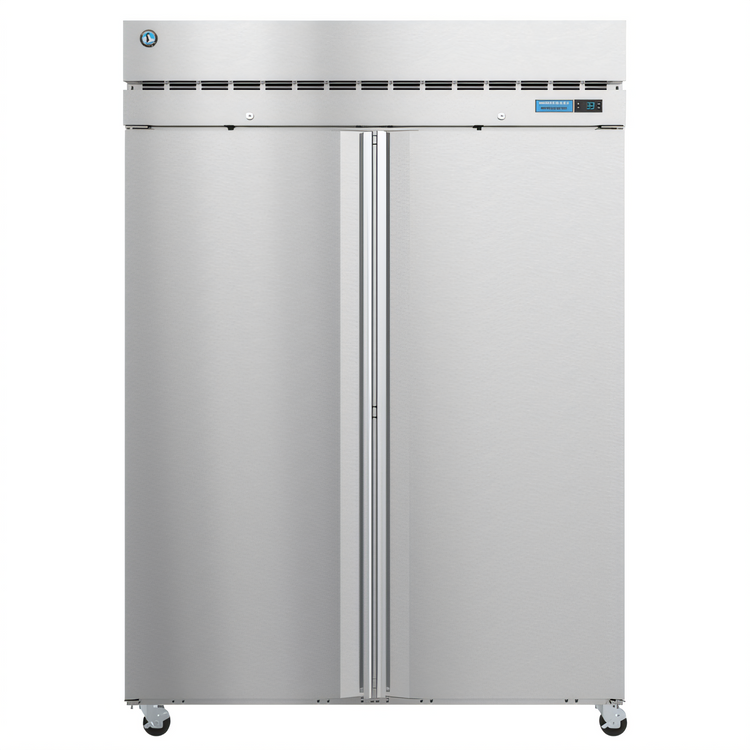 Product image #1 for Hoshizaki Steelheart R2A-FS Two-Section Reach-In Refrigerator, 50.37 Cu. Ft., Solid Doors