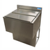 Thumbnail image #1 for BK Resources 24-Inch Underbar Insulated Stainless Steel Ice Bin with 8-Circuit Aluminum Cold Plate, 80 lb Capacity