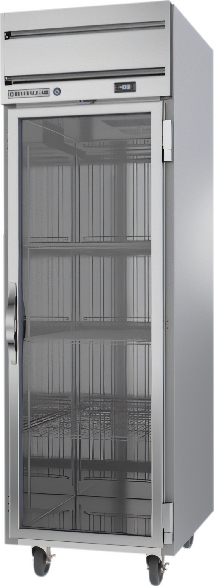 Product image #1 for Beverage-Air Horizon Series One-Section Reach-In Freezer with Right-Hand Glass Door, 21.06 Cu. Ft., Top-Mounted Self-Contained Refrigeration