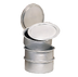 Thumbnail image #1 for American Metalcraft 32 oz Dough Retarding Pan, 7 Inch ID x 2-1/2 Inch High, Straight Sided Anodized Aluminum