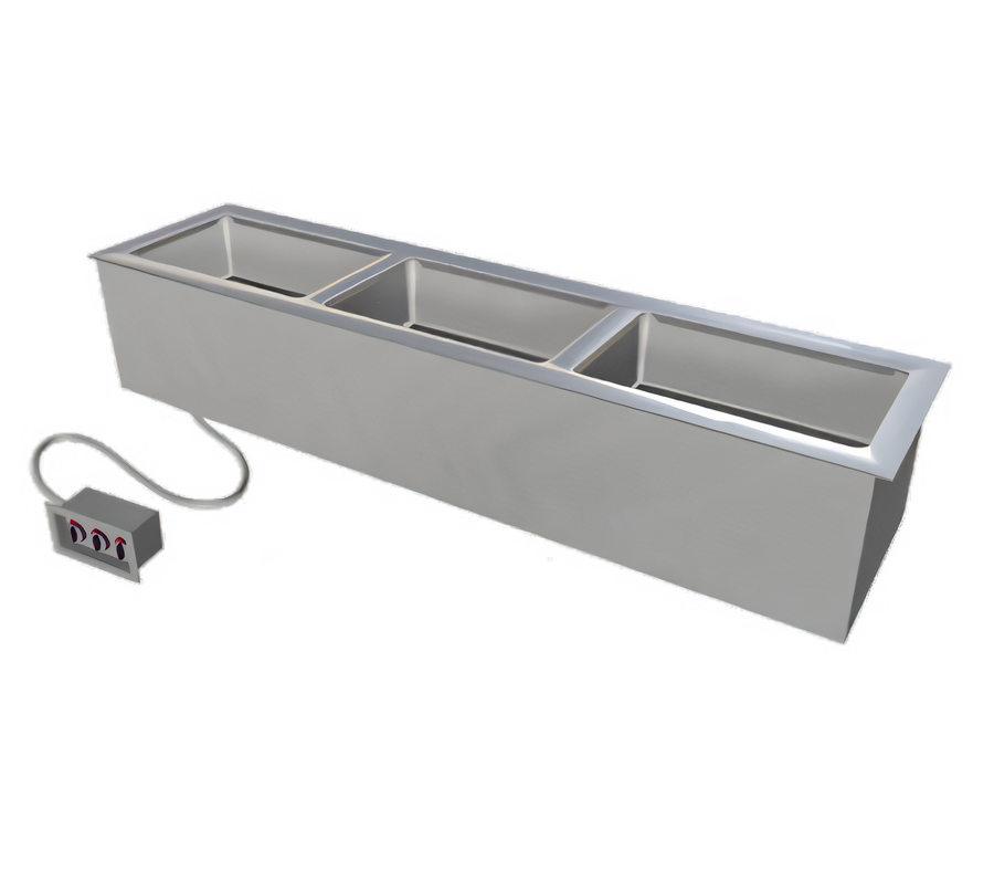 Product image #1 for Duke Slimline Electric Sealed-Well Hot Food Drop-In Unit, 1 Full-Size Pan