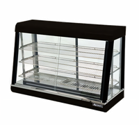 Admiral Craft 48-Inch Countertop Electric Heated Display Case with 3 Adjustable Shelves