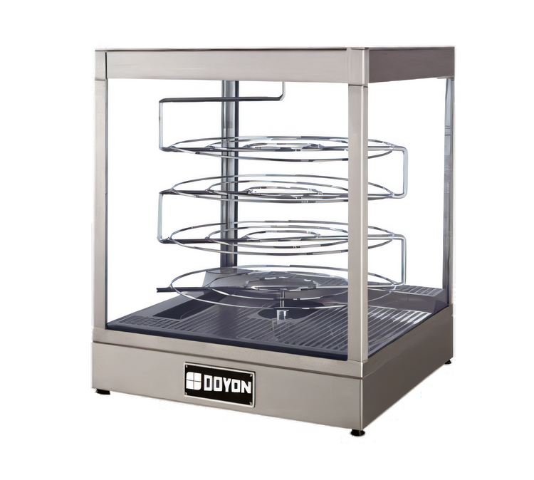 Product image #1 for Doyon DRPR4S Countertop Rotating Rack Pizza Food Warmer/Display Case