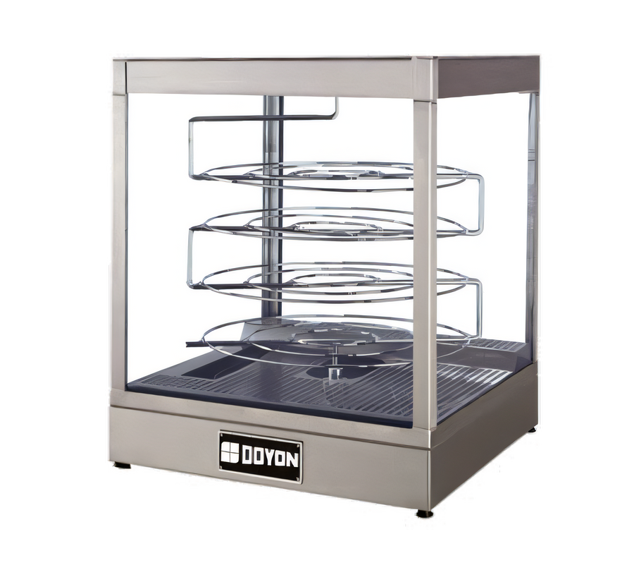 Product image #1 for Doyon DRPR4S Countertop Rotating Rack Pizza Food Warmer/Display Case