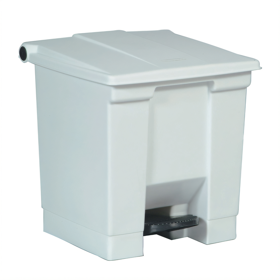 Product image #1 for Rubbermaid Commercial Products FG614300WHT Step-On Bathroom Trash Can