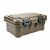 Thumbnail image #1 for Cambro S-Series Insulated Top-Loading GN Food Pan Carrier, Holds 1 Full-Size or Fractional Pan Up to 6 Inches Deep, Dark Brown