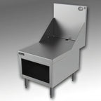 Thumbnail image #1 for Perlick Corporation Top Shelf ES18 Freestanding Stainless Steel Underbar Blender Stand with Flat Work Top, Side Splashes and Storage