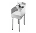 Thumbnail image #1 for Eagle 1800 Series 12-Inch Wide Underbar Side-To-Side Modular Blender Station Add-On Unit with Liquid Waste Chute