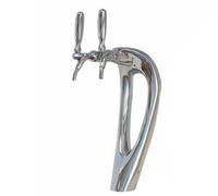 Micro Matic Mystique Countertop Glycol-Cooled 2-Faucet Draft Beer Tower