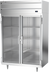 Thumbnail image #1 for Beverage-Air P Series Two-Section Hinged Glass Door Pizza Holding Cabinet, 46.5 Cu. Ft.