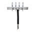 Thumbnail image #1 for Slim Underbar Mount 4-Faucet Glycol-Cooled Draft Beer Dispenser with Brushed Stainless Steel Finish