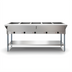 Thumbnail image #1 for KoolMore Five-Pan Open Well Electric Steam Table with Undershelf