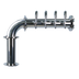 Thumbnail image #1 for Micro Matic Titan L 4-Faucet Countertop Glycol-Cooled Stainless Steel Draft Tower