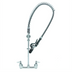 Thumbnail image #1 for T&S Brass EasyInstall Splash/Wall Mount Pre-Rinse Unit with 8-Inch Centers, 44-Inch Hose, and 1.07 GPM Spray Valve