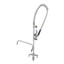 Thumbnail image #1 for EverSteel Stainless Steel Single-Hole Deck Mount Pre-Rinse Unit with Mixing Faucet and 12 Inch Swing Nozzle