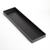 Thumbnail image #1 for American Metalcraft Twilight Long Rectangular Metal Market Tray, 29-3/4 x 6-1/8 x 2 Inches, Black