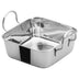 Thumbnail image #1 for Winco Stainless Steel Mini Roasting Pan, 13 oz., 4-1/2 Inch Square