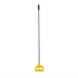 Thumbnail image #1 for Rubbermaid Commercial Invader Quick-Release Wet Mop Handle, 60 in., Vinyl-Covered Aluminum