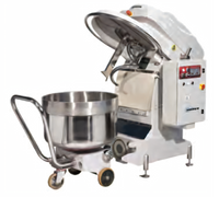 Univex Silverline SL250RB Removable-Bowl Spiral Dough Mixer, 550 lb Capacity, 3-Phase