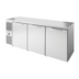 Thumbnail image #1 for True Premier Bar Stainless Steel Pass-Thru Three-Section Back Bar Cooler with 6 Solid Locking Doors, 84-Inch, Side-Mounted Self-Contained Refrigeration