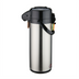 Thumbnail image #1 for Winco 3 Liter Double-Wall Insulated Stainless Steel Push Button Airpot with Swivel Base