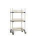 Thumbnail image #1 for MetroMax 4 36-Inch Wide Mobile 4-Tier Bulk Drying Rack with Drop-Ins and Tray Rack