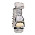 Thumbnail image #1 for American Metalcraft DRP884 80 oz Self-Stacking 14-Gauge Aluminum Dough Retarding/Proofing Pan, 9" OD x 3-3/8" H Case of 12