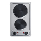 Thumbnail image #1 for Summit Commercial Summit Appliance CSD2B115 2-Burner Solid Disk Electric Cooktop, Stainless Steel, 115V