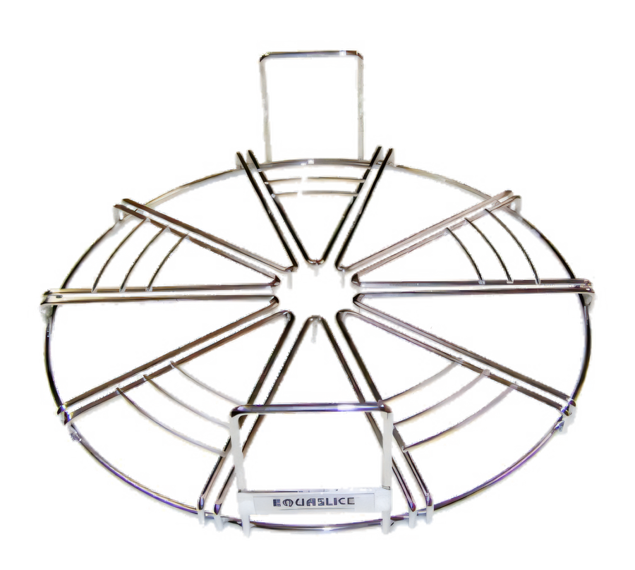 Product image #1 for Proluxe Equaslice™ 10-Cut Pizza Cutting Guide for 18-Inch Pies or Smaller