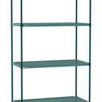 Thumbnail image #1 for Metro Super Erecta Pro PR-2424K3-86-S4 Stationary Starter Wire Shelving Unit, 24"W x 24"D x 86"H, 4-tier, 800 lb. capacity per shelf, 2000 lb.
