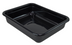 Thumbnail image #1 for Quantum 20 x 15 x 5 Inch Ribbed Bottom Recycled Polypropylene Bus Tub, Black