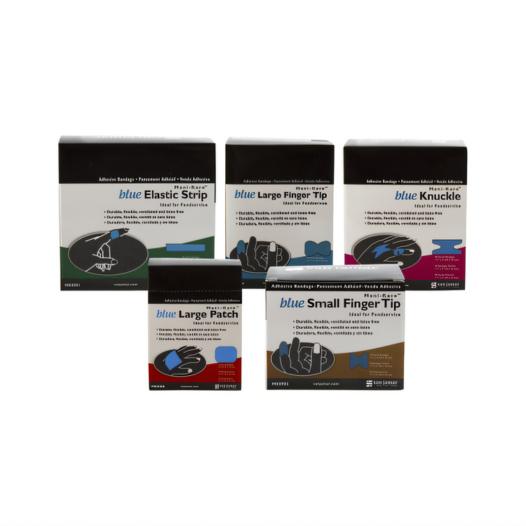 Product image #1 for Mani-Kare Flexible Cloth Blue Bandages Kit