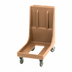 Thumbnail image #2 for Cambro Camdolly® Beverage Server & Carrier Dolly with Handle, 350 lb Capacity, Coffee Beige
