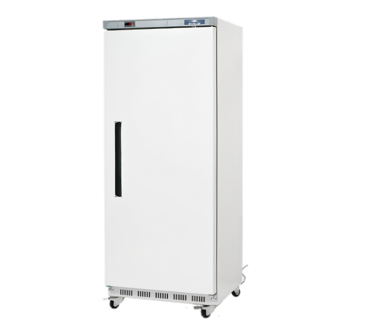 Product image #1 for Arctic Air Single-Section Reach-In Freezer, 25 Cu. Ft., Solid Hinged Door, Bottom-Mounted, White