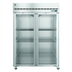 Thumbnail image #1 for Hoshizaki Steelheart F2A-FG Two-Section Full Glass Door Reach-In Freezer, 50.37 Cu. Ft., Top-Mounted Self-Contained Refrigeration