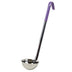 Thumbnail image #1 for Winco Purple Color-Coded Stainless Steel Ladle, 6 oz, 15-1/2-Inch Handle